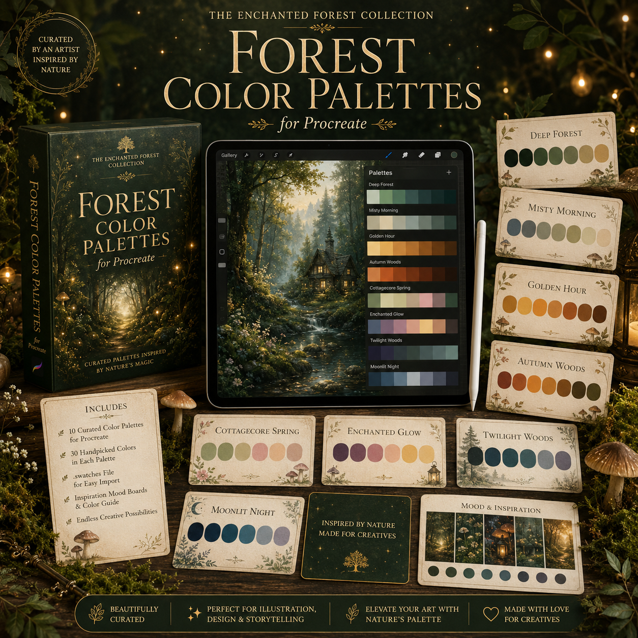 Forest Color Palettes